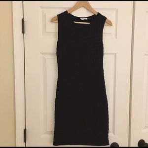 Calvin Klein black bodycon dress